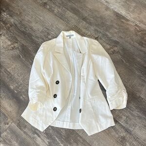 Charlotte Russe Cream Blazer